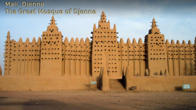 Great Mosque of Djenné & Djingareyber Mosque
